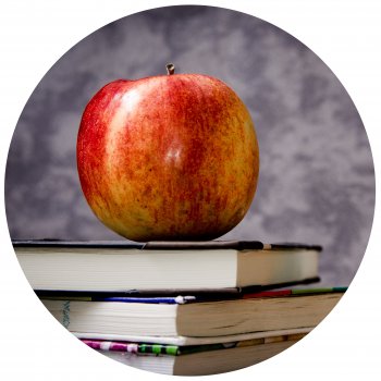 Book and Apple