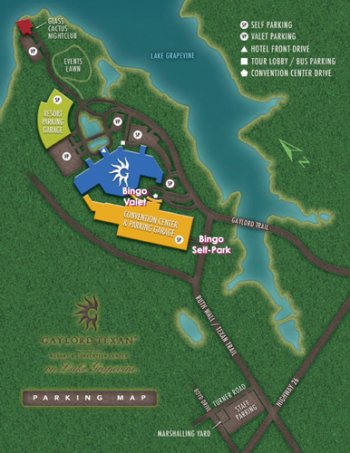 Gaylord Parking Map