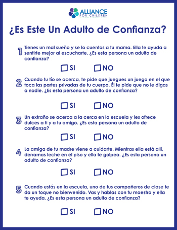 spanish  trusted adult