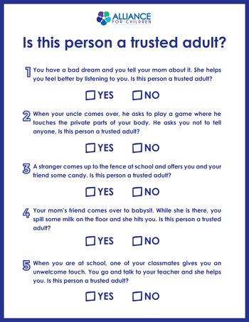 Is this a trusted adult